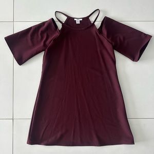 Maroon Bar III Dress